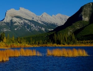 Vermilion Lakes, Banff National Park, mountain, mountain range thumbnail