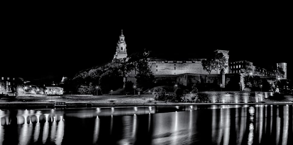 Wawel, Night, Poland, Kraków, ,  preview
