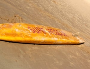 yellow and red surf rescue surfboard thumbnail