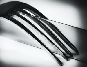 stainless fork and knife thumbnail
