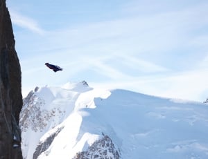 Aiguille Du Midi, Wingsuit, Mountains, snow, mountain thumbnail