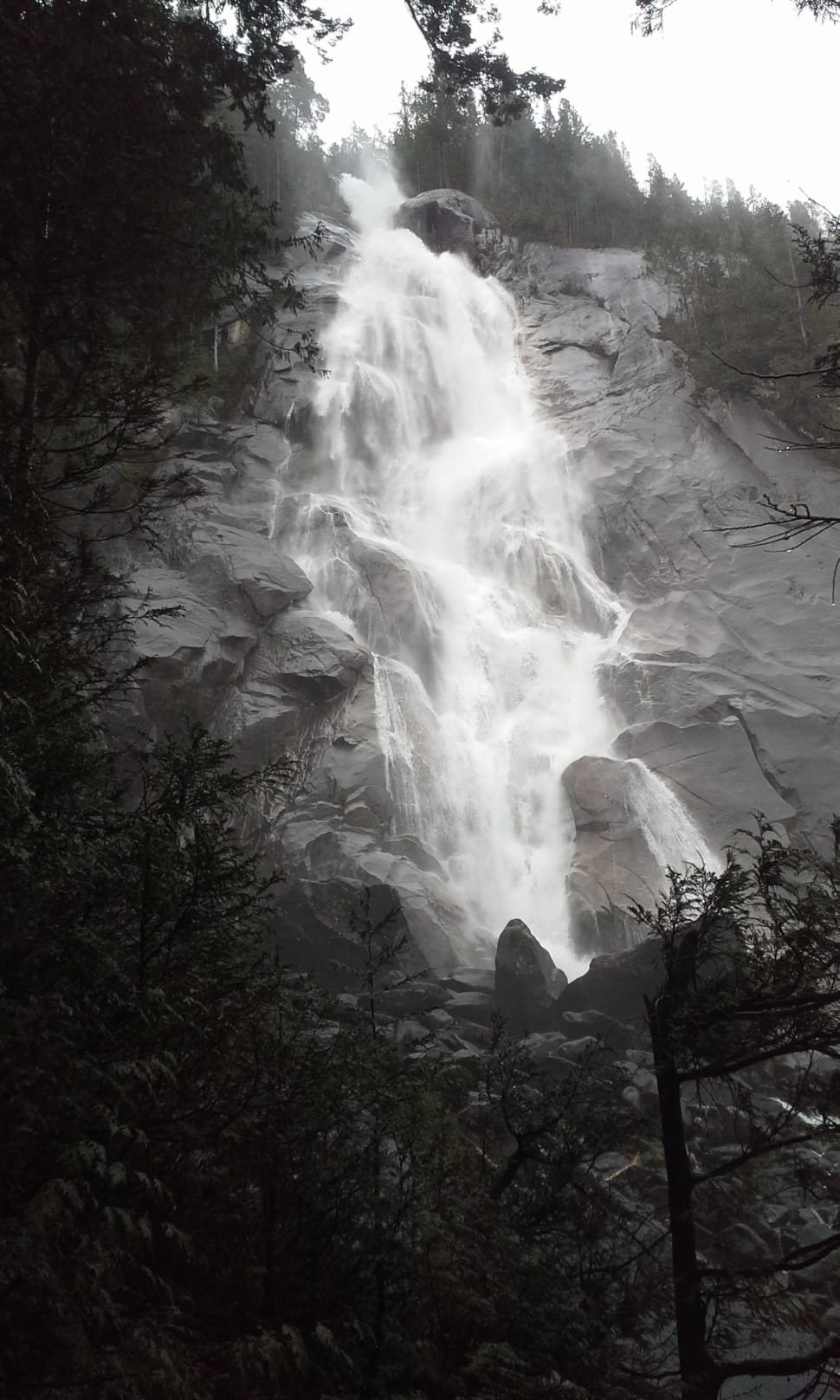 gray scale  waterfalls time lapse photography preview