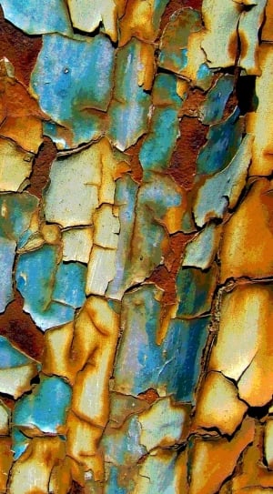 Rust, Old, Paint, Weathered, Rusty, backgrounds, full frame thumbnail