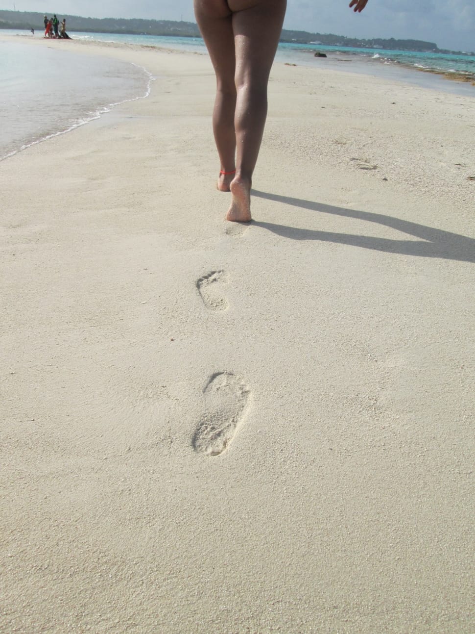 Legs, Beach, Sand, Walk, Footprints, sand, beach preview