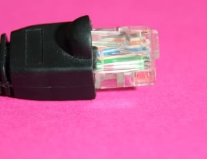 Plug, Peripheral, Connection, Pc, pink color, pink background thumbnail
