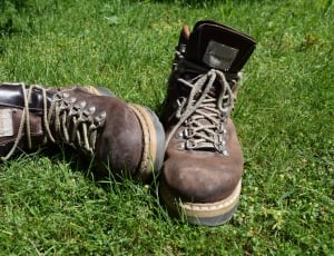 Hiking, Hiking Shoes, Shoes, grass, lying down thumbnail