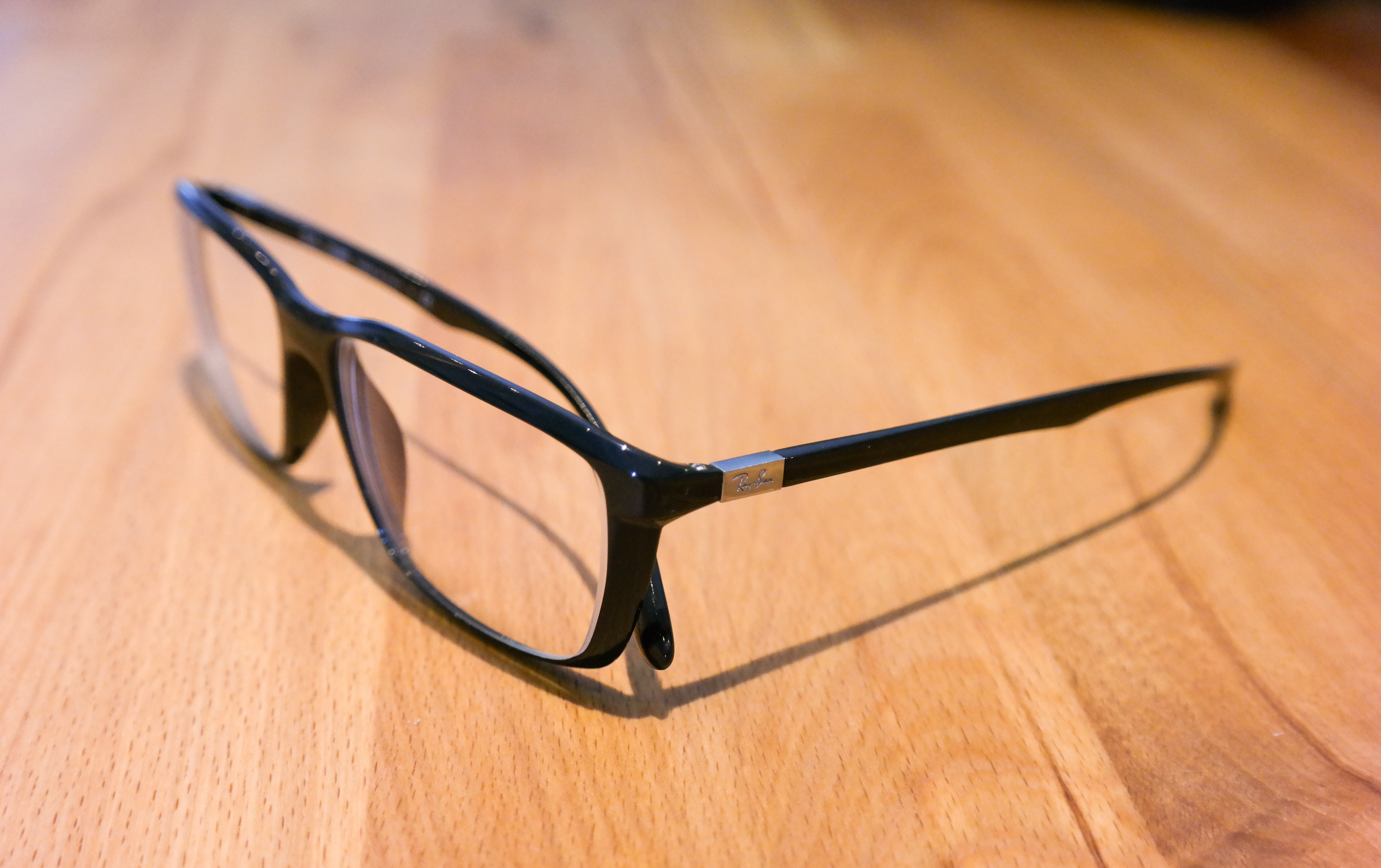 gray metal frame eyeglasses