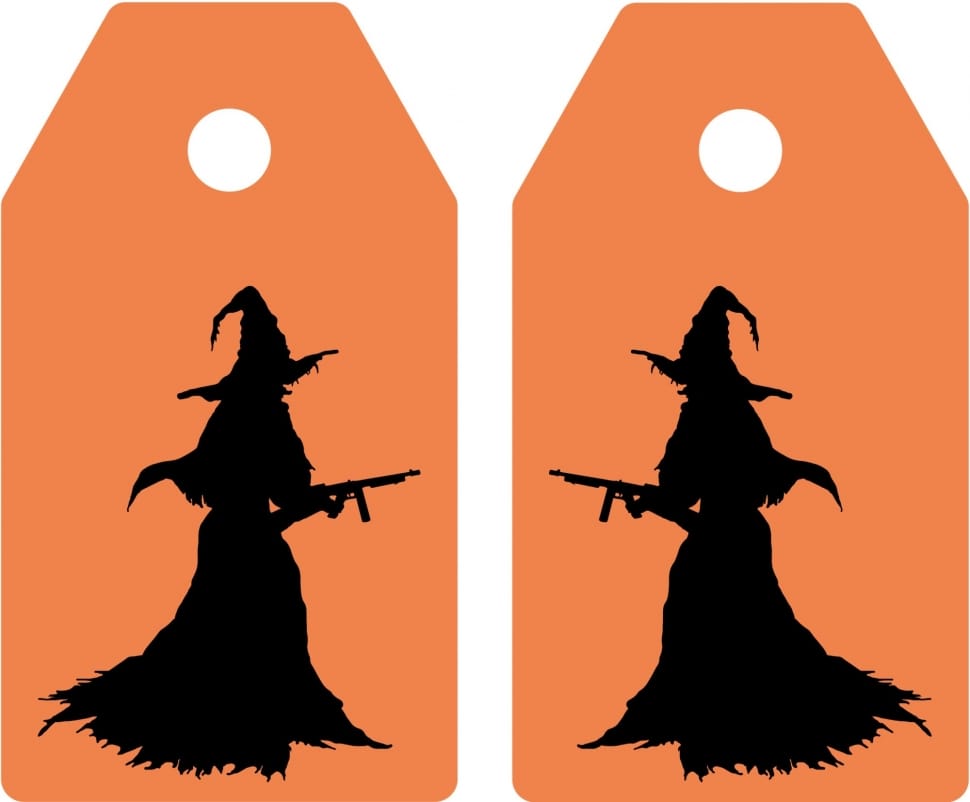 orange and black witch silhouette tahs preview