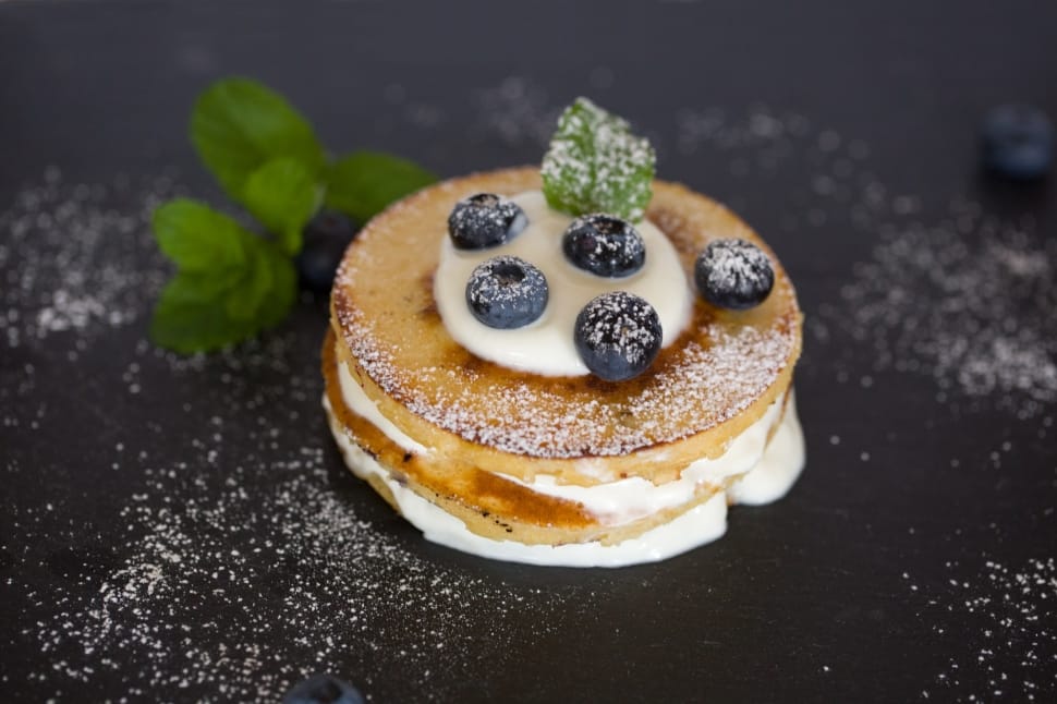 pancake with blueberry preview