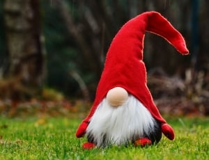 red and blue elf plush toy thumbnail