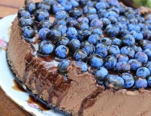 blueberry chocolate cake thumbnail