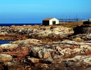 Galicia, Muxia, Rocks, Sea, Cliff, built structure, building exterior thumbnail