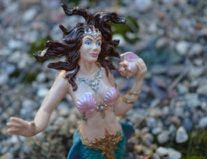 mermaid ceramic figurine thumbnail