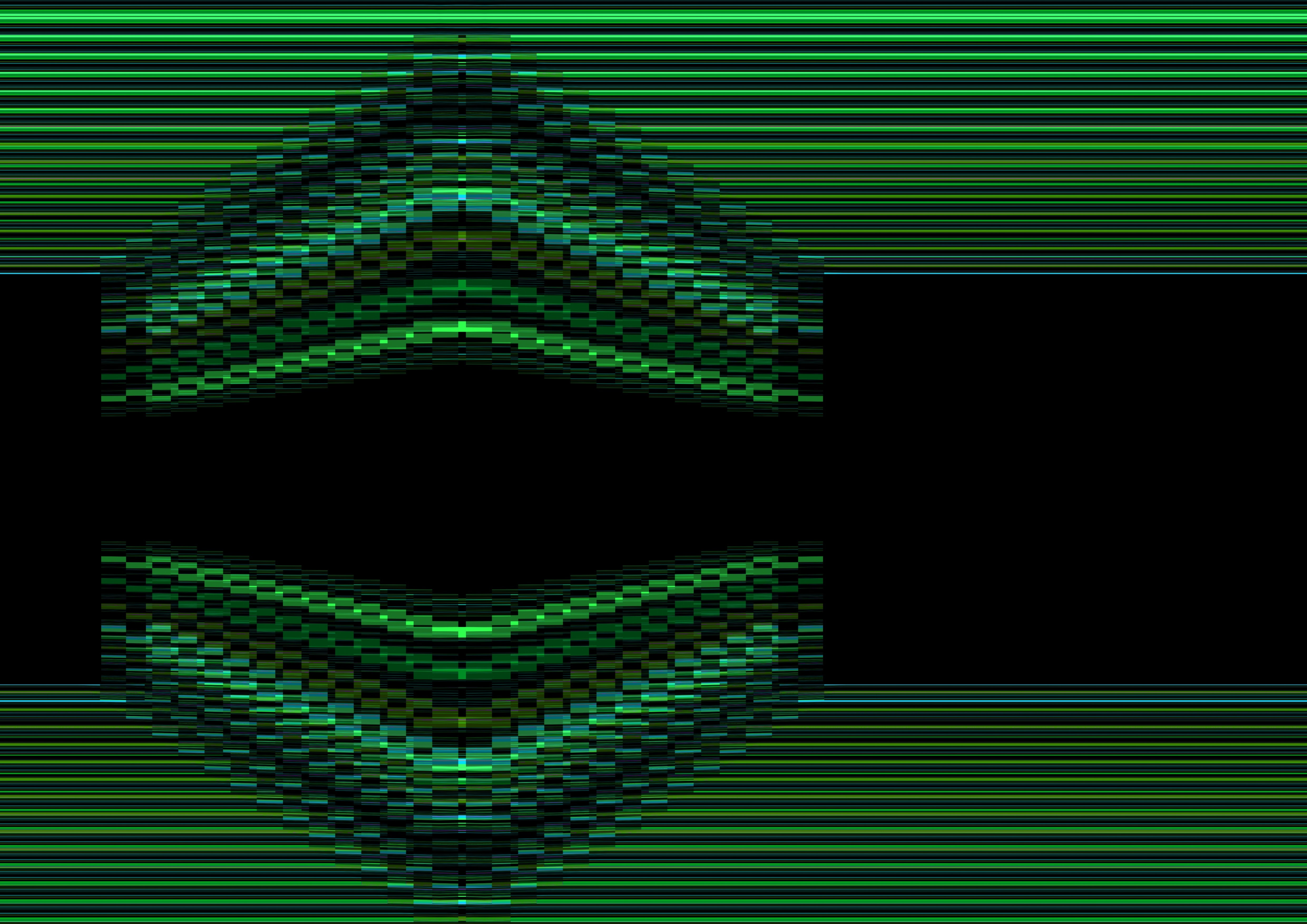 Cube, Digital, Matrix, Green, green color, pattern