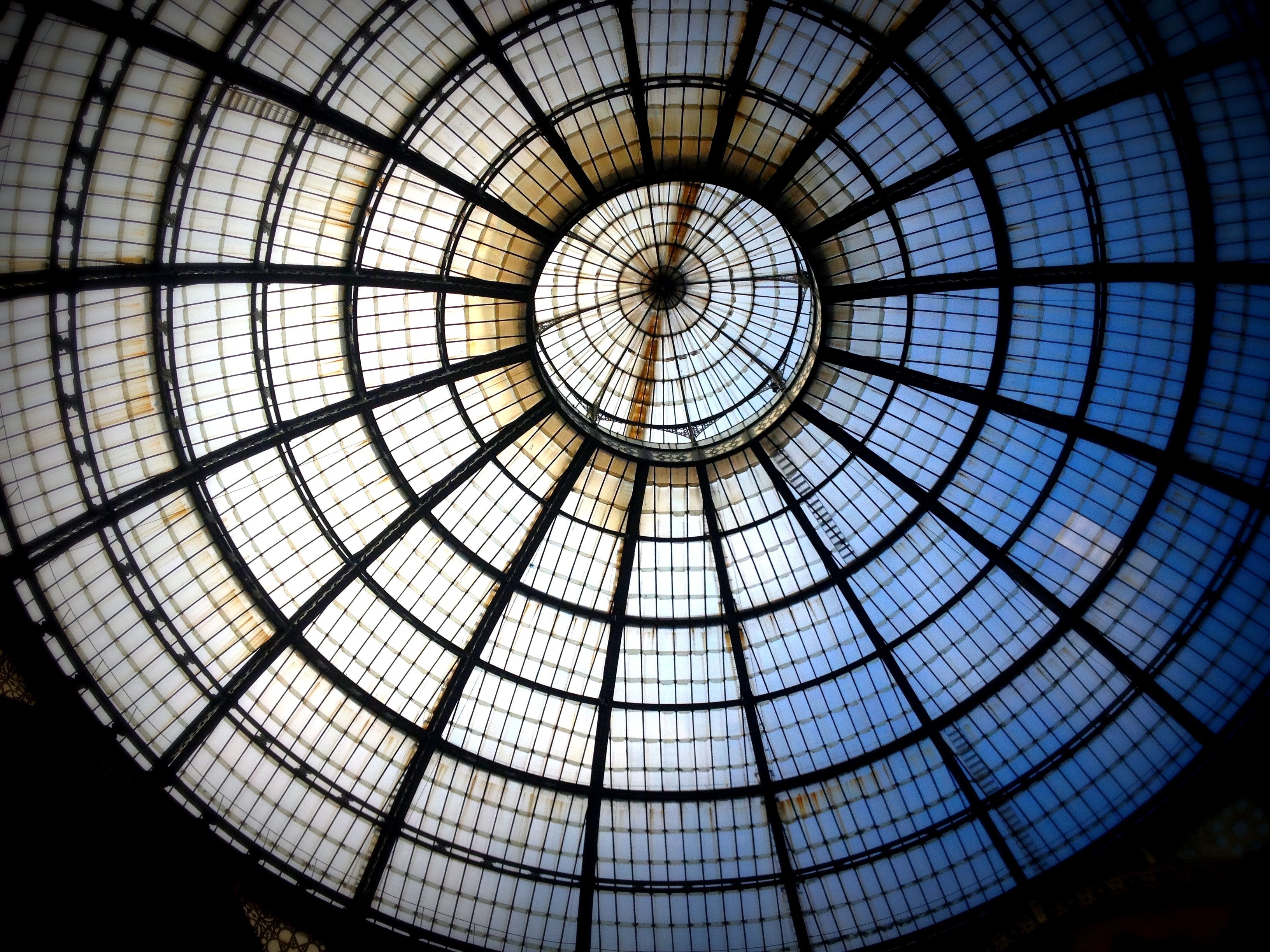 Milan, Circle, Architecture, Window, dome, built structure