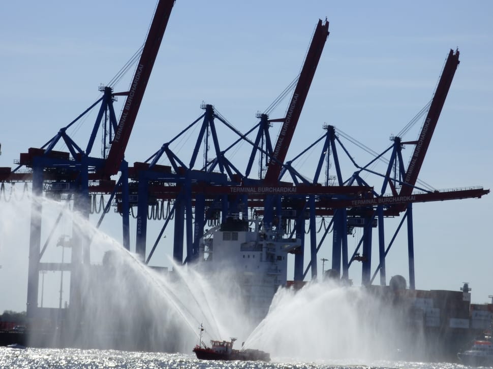 Hamburg, Ship, Water, Shipyard, industry, harbor preview