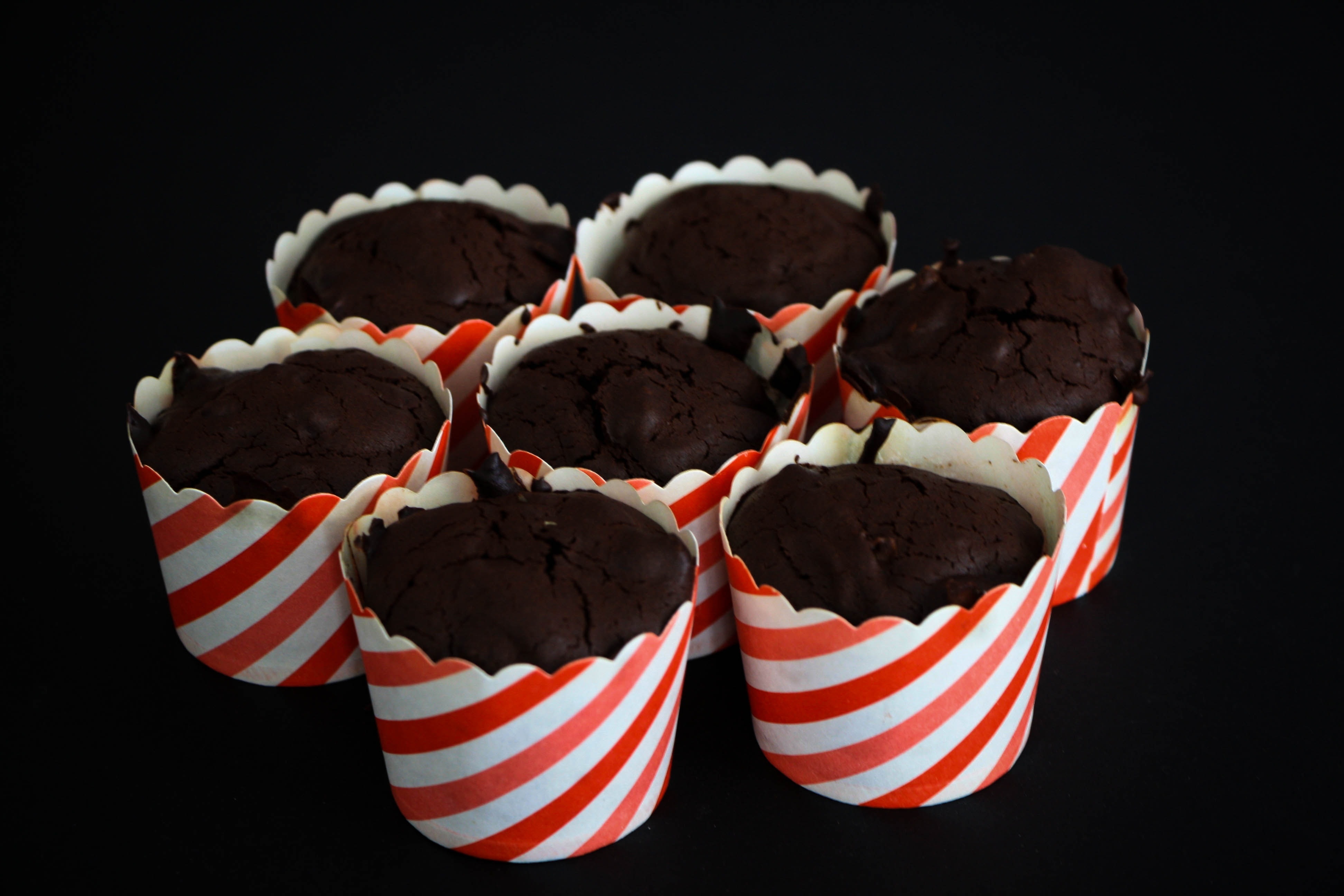 7 chocolate muffins
