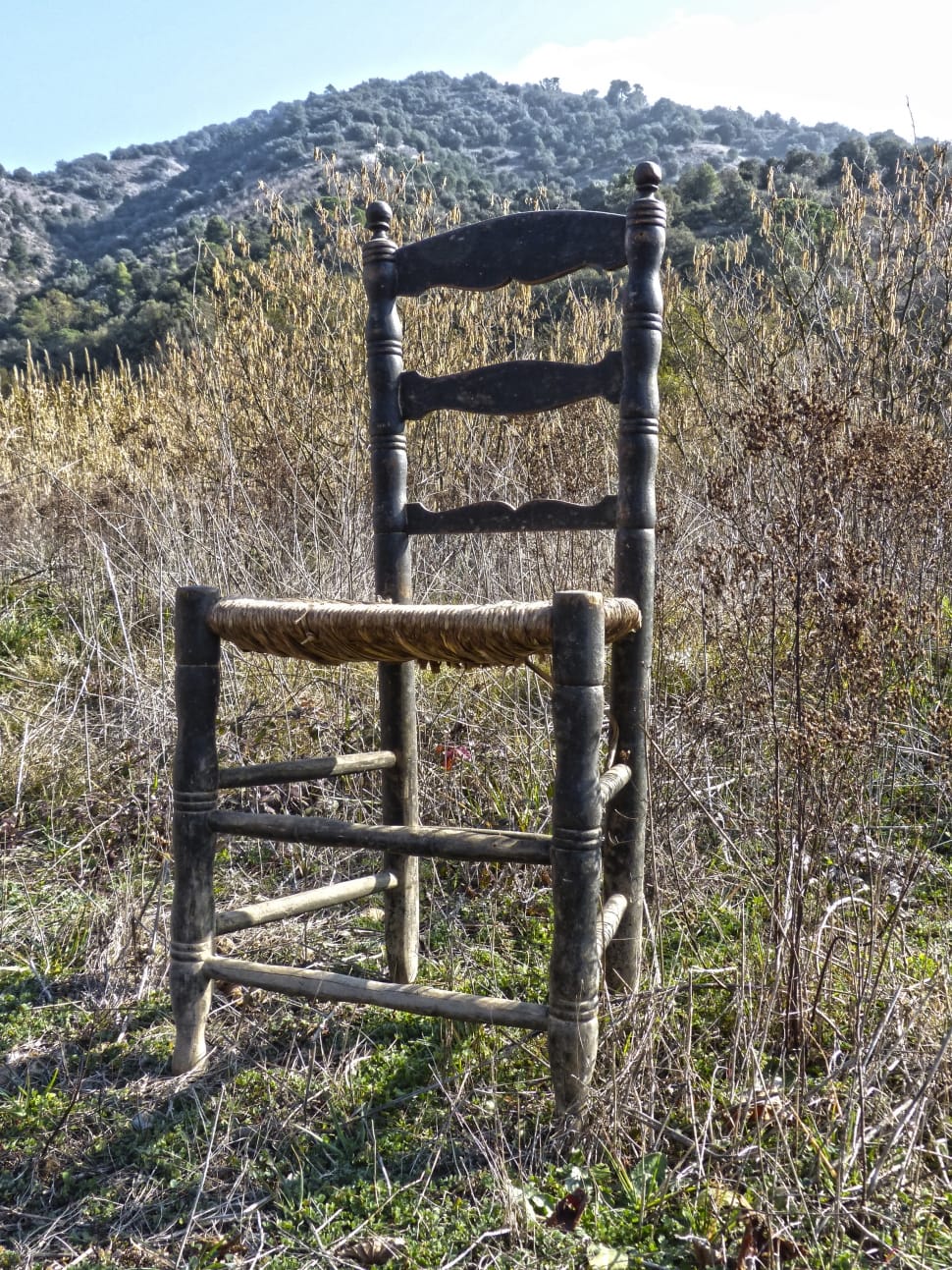 Wicker, Ramshackle, Old Chair, Abandoned, metal, no people preview