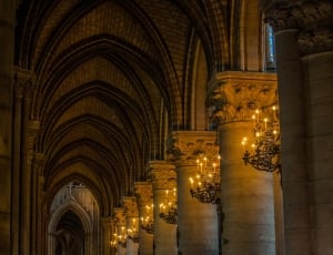Notre Dame, Cathedral, France, Dame, architecture, arch thumbnail