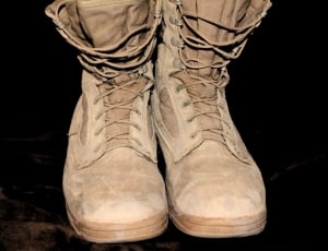 black leather combat boots free image | Peakpx