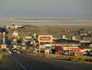 Usa, Nevada, Desert, Wendover, outdoors, road thumbnail
