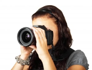 Equipment, Girl, Camera, Female, Digital, photography themes, camera - photographic equipment thumbnail