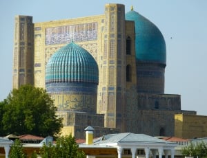 Mosque, Samarkand, Bibi Xanom, architecture, dome thumbnail