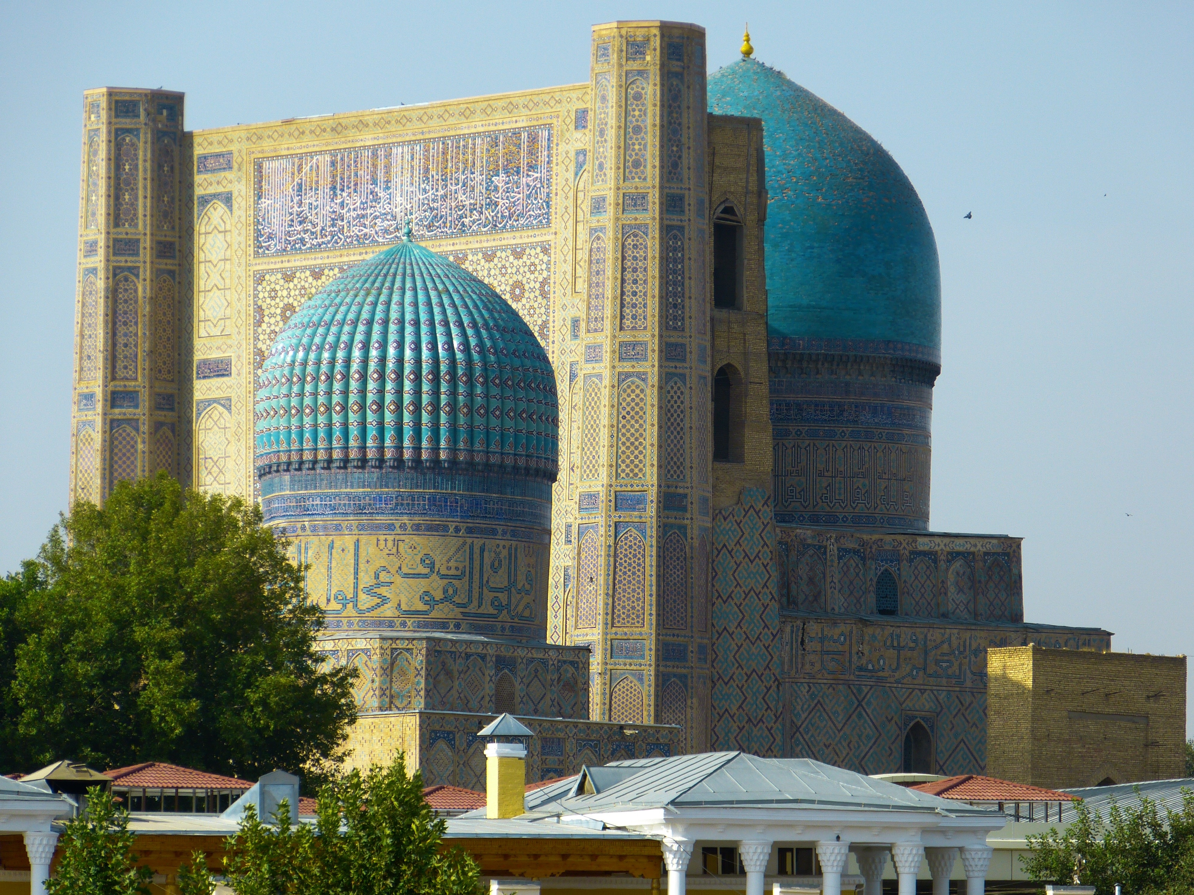 Mosque, Samarkand, Bibi Xanom, architecture, dome