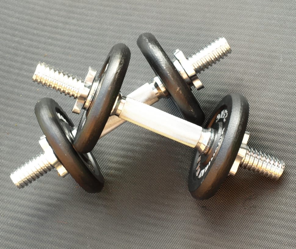 Dumbbells, Weight Plates, Dumbbell Pair, no people, close-up preview