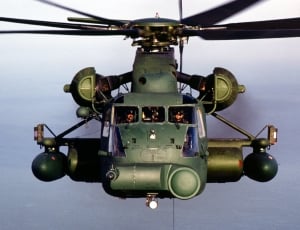 selective focus photo of military helicopter thumbnail