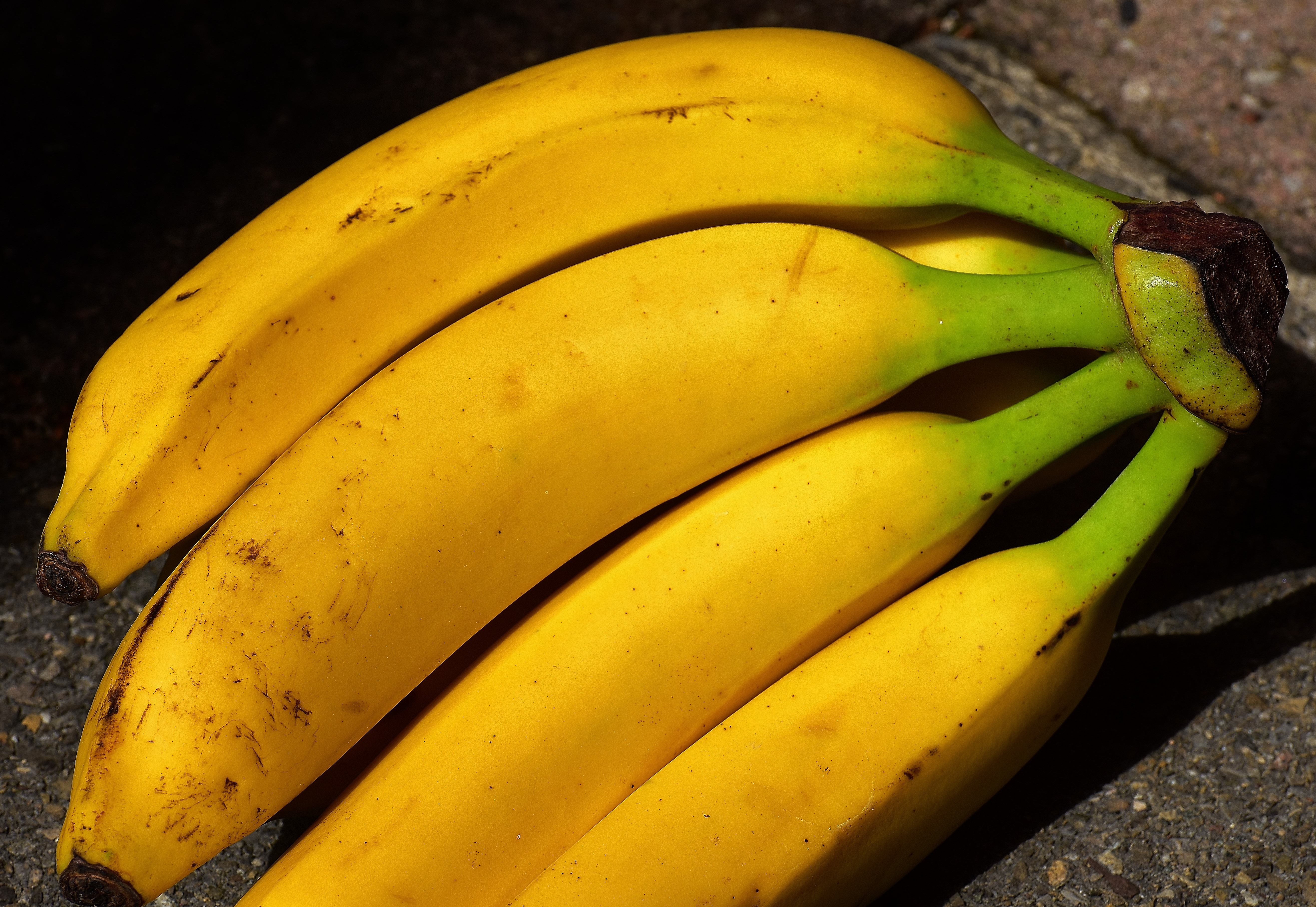 yellow banana fruit