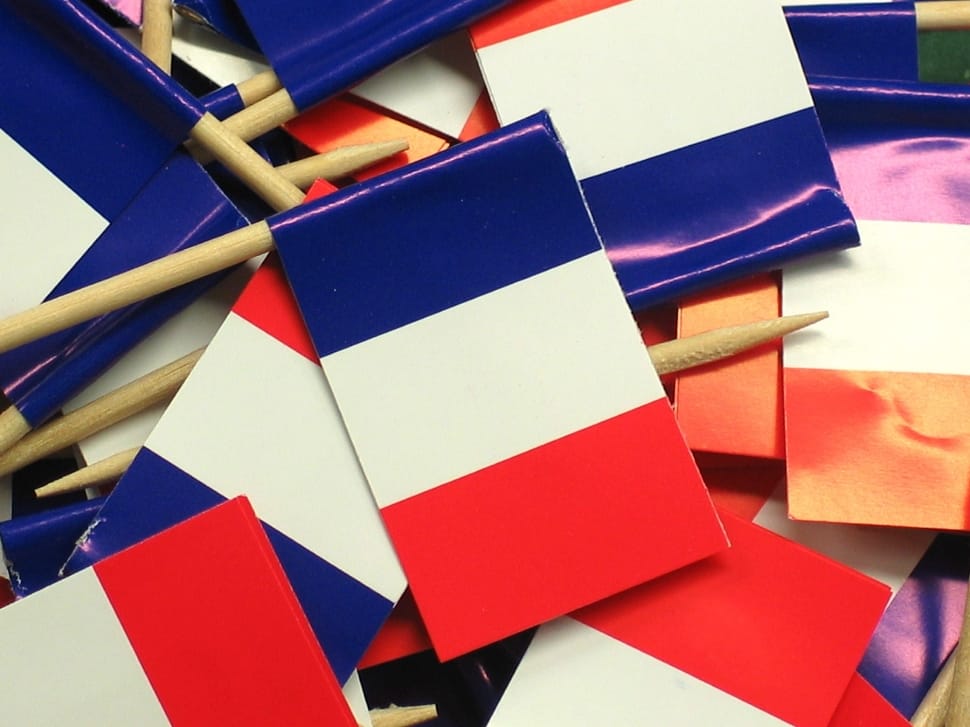 Flags And Pennants, Flag, France, Blow, multi colored, education preview