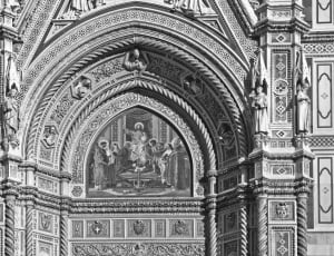 Italy, Europe, Firenze, Black White, architecture, religion thumbnail