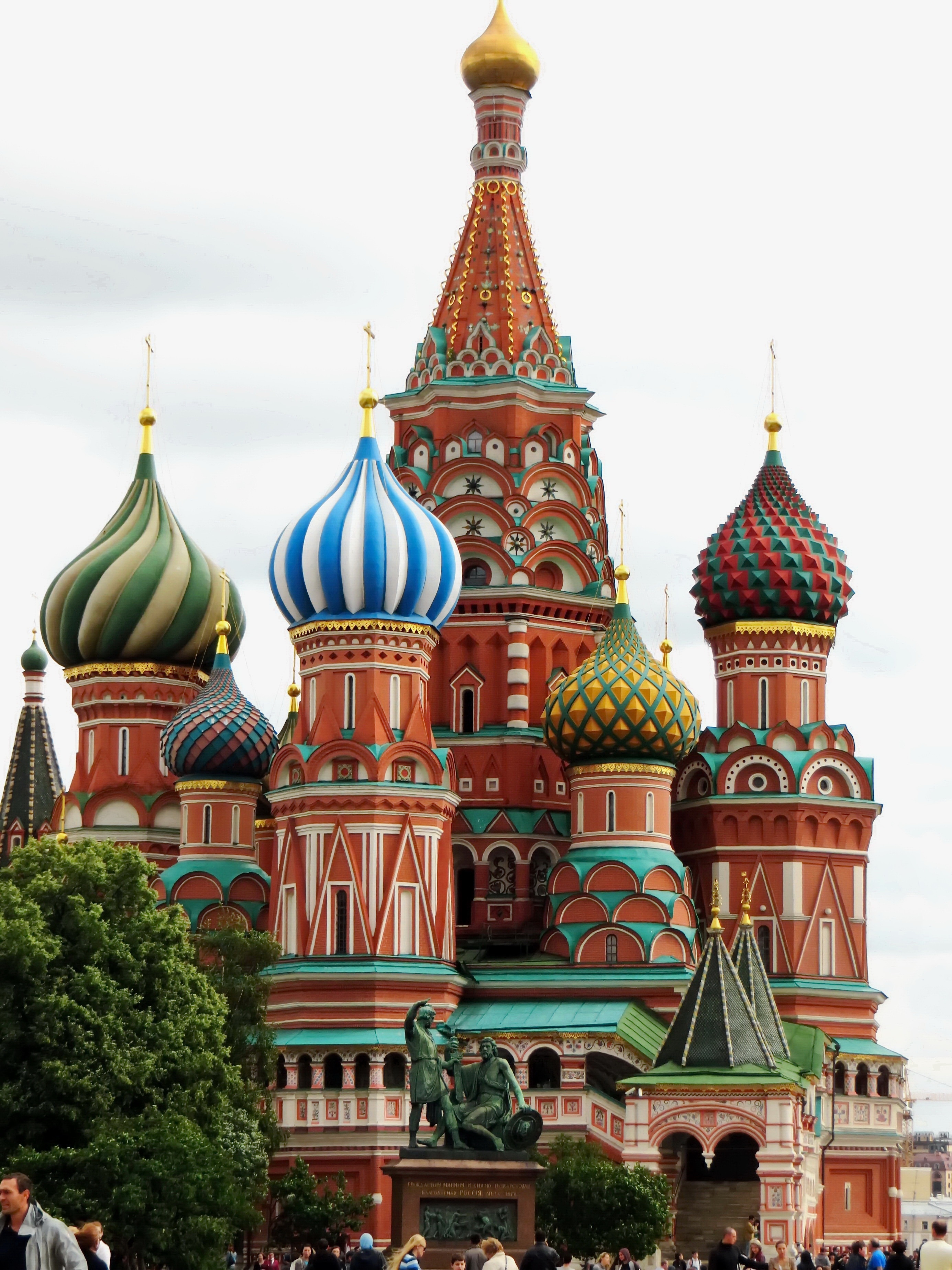 Russia, Red Square, Church, Moscow, dome, architecture