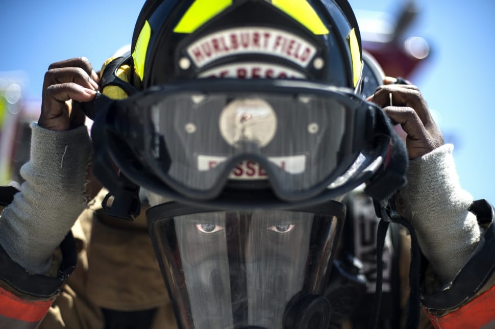 Equipment, Firefighter, Gear, Helmet, motorcycle, helmet free image