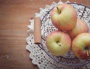 Basket, Apple, Fruit Basket, Healthy, fruit, healthy eating thumbnail