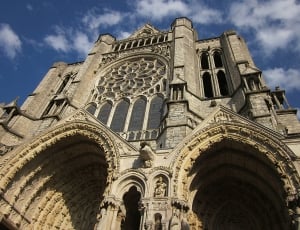 Medieval, Gothic, Chartres Cathedral, religion, architecture thumbnail