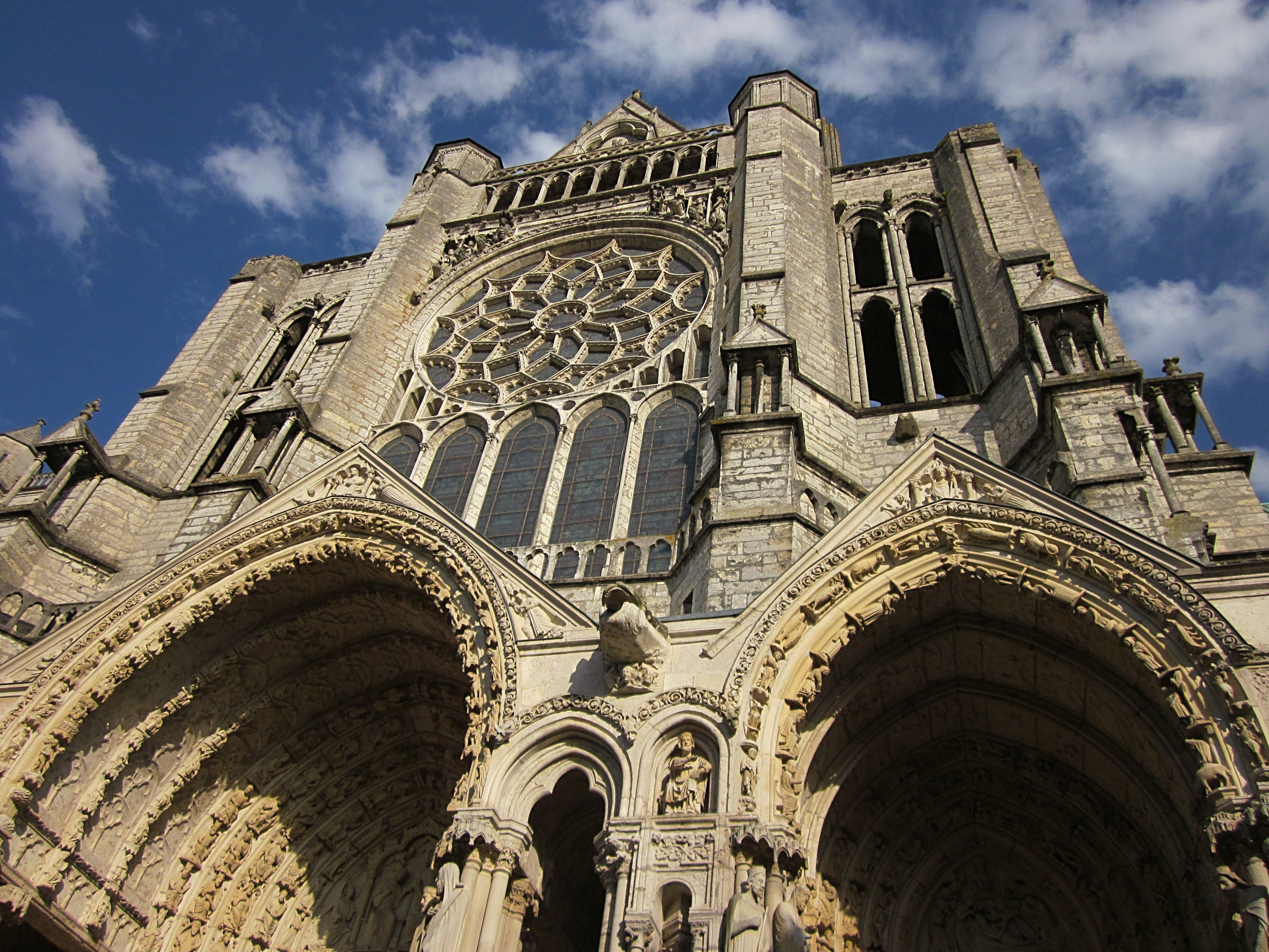 Medieval, Gothic, Chartres Cathedral, religion, architecture