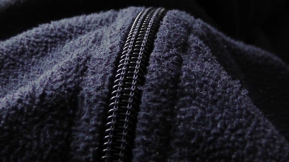 purple zipped textile preview
