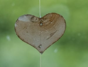 brown wooden heart accessory thumbnail