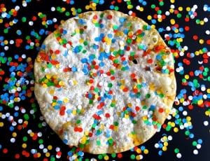 baked pastry with sprinkles thumbnail