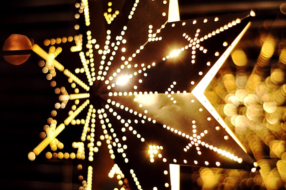Light, Decoration, Yellow, Christmas, illuminated, no people preview