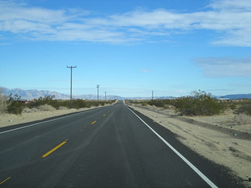 gray asphalt road preview