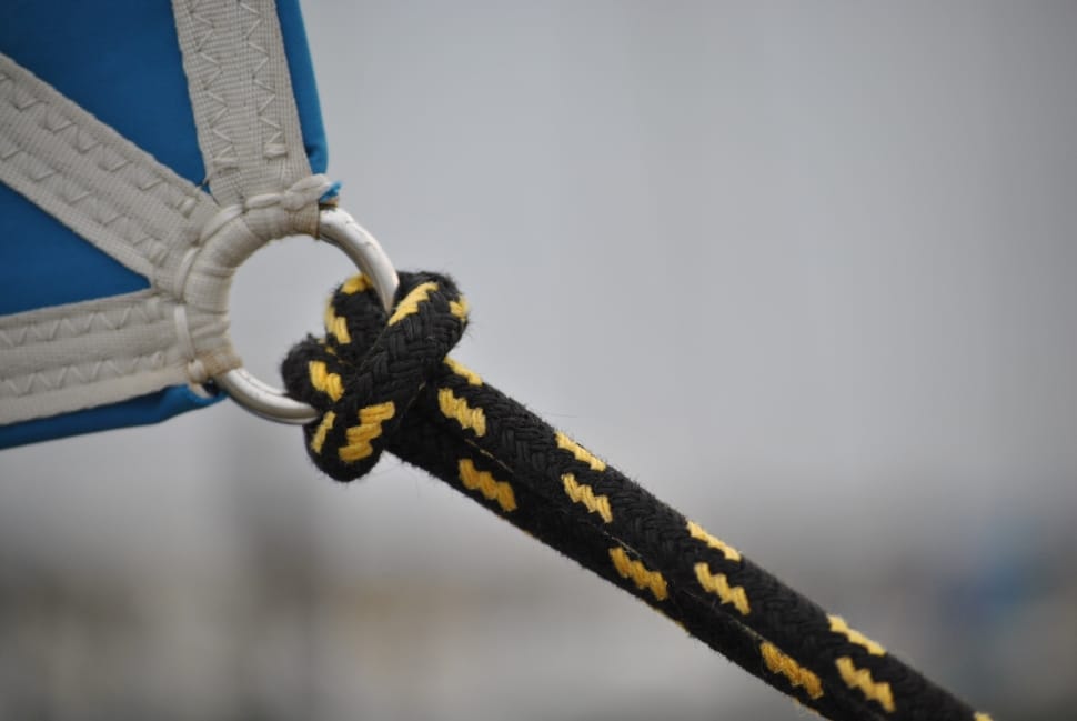 Rope, Sail, Knot, Detail, Fixing, Dew, close-up, day preview