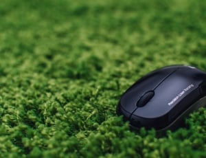 black wireless computer mouse thumbnail