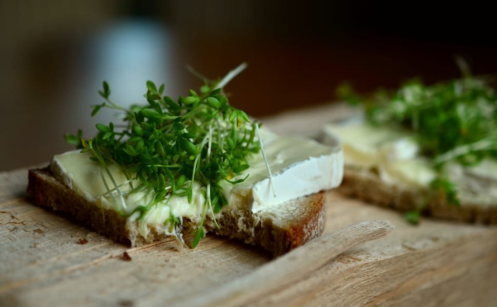 Cheese Bread, Bread, Herbs, Cress, food and drink, food preview
