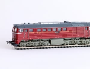 red and gray train toy thumbnail
