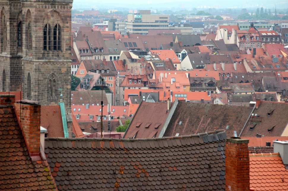 Germany, City, Roof, Dormer, architecture, building exterior preview