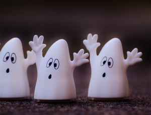 Toys, Ghost, Ghosts, Funny, Plastic, salt shaker, no people thumbnail