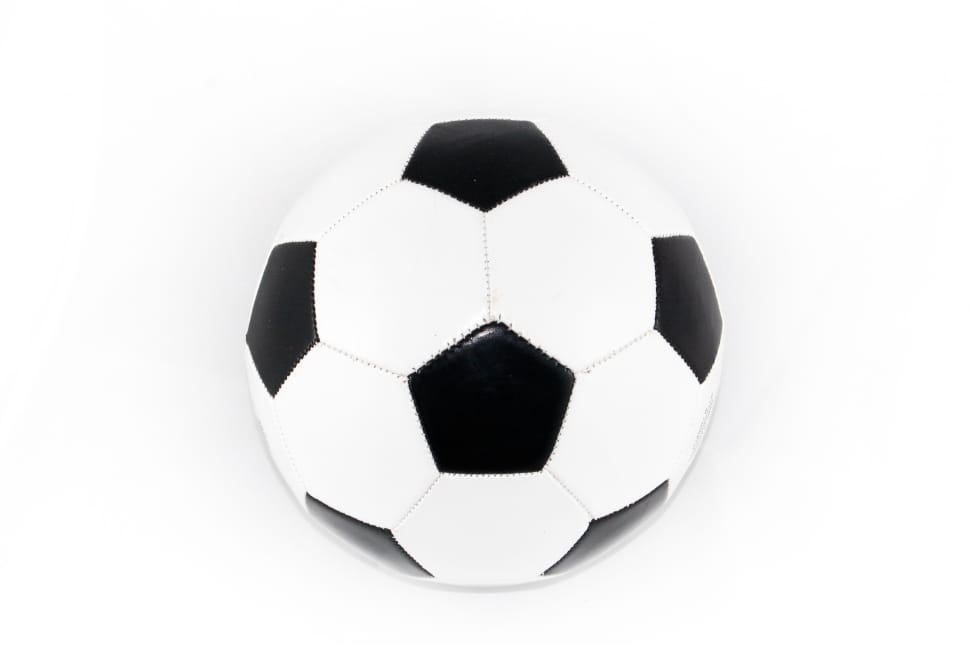 white and black soccer ball preview